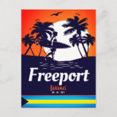 Freeport Bahamas Souvenirs Briefkaart (Voorkant)