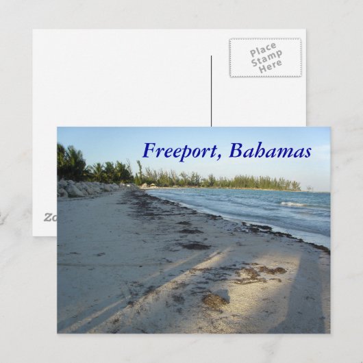 Freeport, Briefkaart Bahamas (Voorkant / Achterkant)