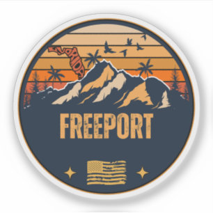 Freeport, Florida  Sticker