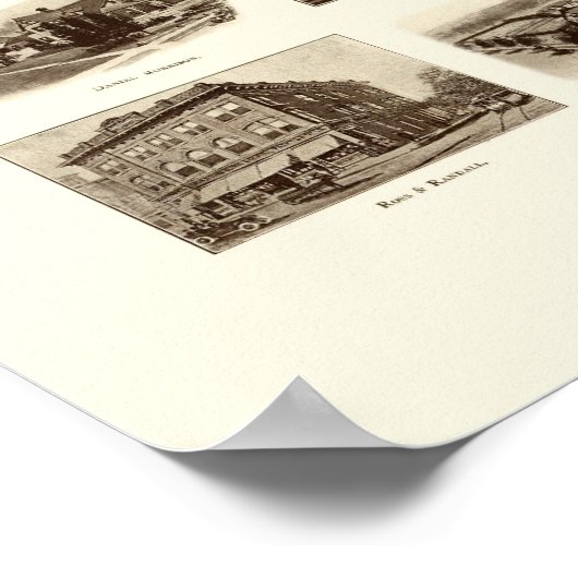 Freeport, NY Panoramic Map - 1909 Poster (Hoek)