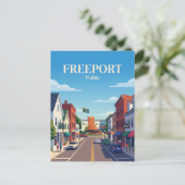 Freeport VS Briefkaart (Staand voorkant)