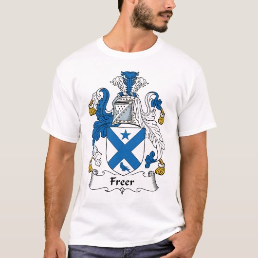 Freer Family Crest T-shirt (Voorkant)