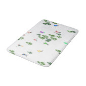 Freeride Alpiene Skiers Illustratie Partij Badmat (Gekanteld)