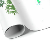 Freeride Alpiene Skiers Illustratie Partij Cadeaupapier (Rol Hoek)