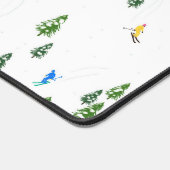 Freeride Alpiene Skiers Skiing Illustratie Ski Bureaumat (Hoek)