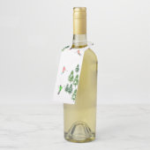 Freeride Alpiene Skiers Skiing Ski Skis Art Party Flessenhanger (Schuin)