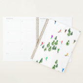 Freeride Alpine Skiers Skiing Illustratie Ski Planner (Display)