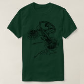 Freeride Proeffiets Fietsen 1 T-shirt (Design voorkant)