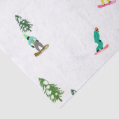 Freeride Snowboard Snowboarder Snowboarding Tissuepapier (Detail)