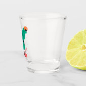 Freeride snowboarder snowboarden shot glas (Rechts)