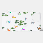 Freeride Snowboarder Snowboarding Illustratie Case-Mate iPhone Case (Achterkant (horizontaal))