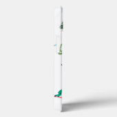 Freeride Snowboarder Snowboarding Illustratie Case-Mate iPhone Case (Achterkant / Rechts)