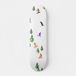 Freeride Snowboarder Snowboarding Illustratie Persoonlijk Skateboard