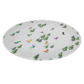 Freeride Snowboarder Snowboarding Illustratie Snijplank (Hoek)