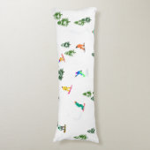 Freeride Snowboarders Snowboardontwerp Lichaamskussen (Voorkant Verticaal)