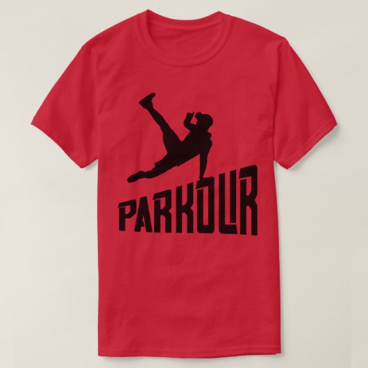 Freerunner Athlete Parkour T-shirt (Design voorkant)