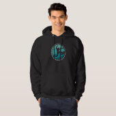 Freerunner Retro Graphic Freerunning Parkour Hoodie (Voorkant volledig)