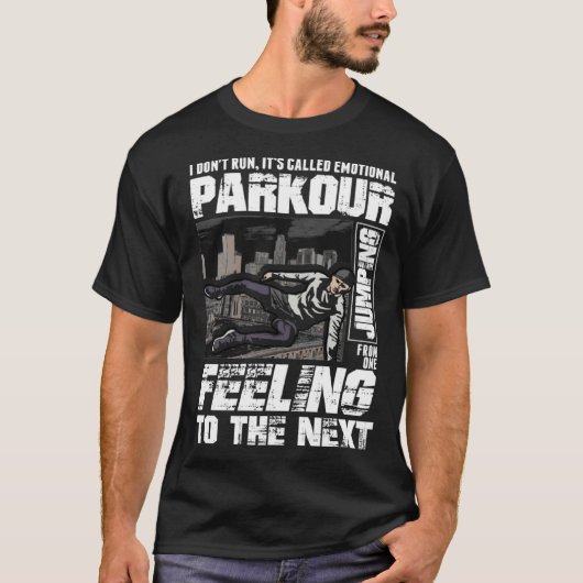 Freerunners Parkour Running Jumping Parkour T-shirt (Voorkant)