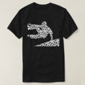 Freerunning Cool Parkour for a Free Runner Freesty T-shirt (Design voorkant)