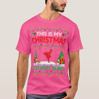 Freerunning Kerst T-shirt Vakantie Parkour Kerstmi