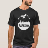 Freerunning Parkour Gratis hardlopen T-shirt (Voorkant)