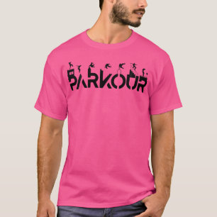 Freerunning-shirt voor parkourloper Parkour T-shirt