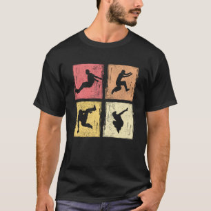 Freerunning Straat Workout Freestyle Acrobatisch P T-shirt