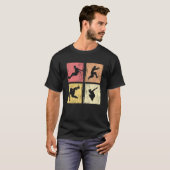 Freerunning Straat Workout Freestyle Acrobatisch P T-shirt (Voorkant volledig)