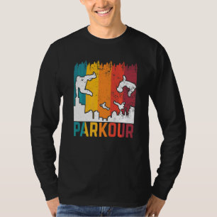 Freerunning Straat Workout Freestyle Acrobatisch P T-shirt