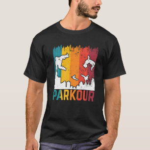 Freerunning Street Workout Freestyle Acrobatische T-shirt