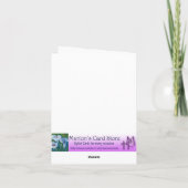 Freesia-briefkaart Kaart (Achterkant)