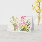 Freesia door Tanigami Konan Kaart (Gele Bloem)