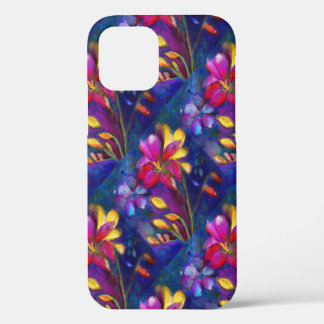 Freesia Floral IPhone Case 12 Hoesje