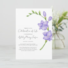 Freesia-herdenkingsdienst