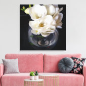 freesia night cup canvas afdruk (Insitu (Woonkamer))
