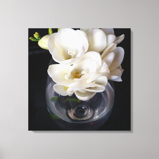 freesia night cup canvas afdruk (Voorkant)