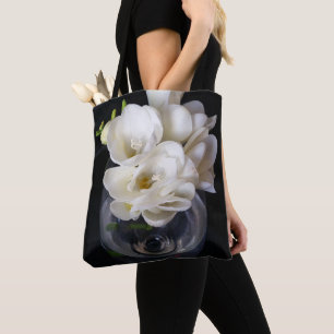 freesia night cup tote bag