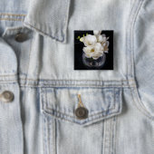 freesia night cup vierkante button 5,1 cm (In situ)