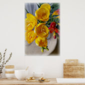 freesias bouquet poster (Keuken)