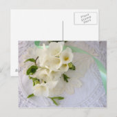 Freesia's op kant briefkaart (Voorkant / Achterkant)