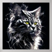 FreeSpirit Cat Poster (Voorkant)