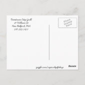 Freestones City Grill - Massachusetts Briefkaart (Achterkant)