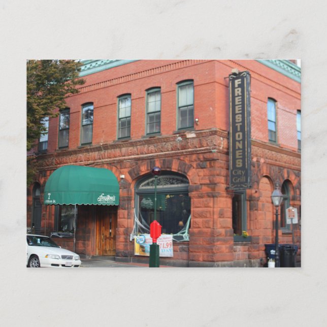 Freestones City Grill - Massachusetts Briefkaart (Voorkant)