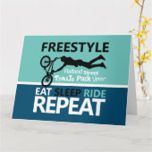 Freestyle Bike Motocross Kaart (Gele Bloem)