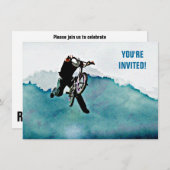 Freestyle BMX-fietstunt Kaart (Voorkant / Achterkant)