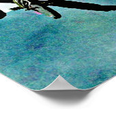 Freestyle BMX-fietstunt Poster (Hoek)