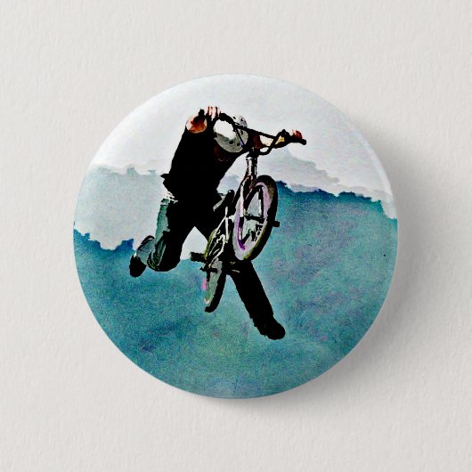 Freestyle BMX-fietstunt Ronde Button 5,7 Cm (Voorkant)