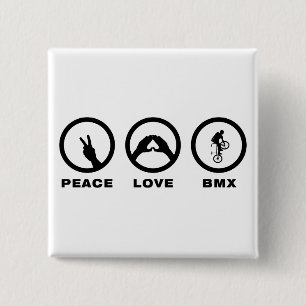 Freestyle BMX Vierkante Button 5,1 Cm