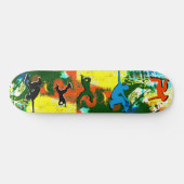 Freestyle Break Dance Graffiti Hip Hop Skateboard (Horizontaal)