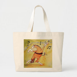 Freestyle Dressage Dansans Horse canvas tas